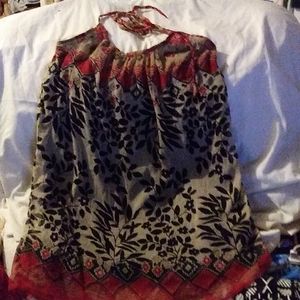 M Angie Gorgeous  halter top